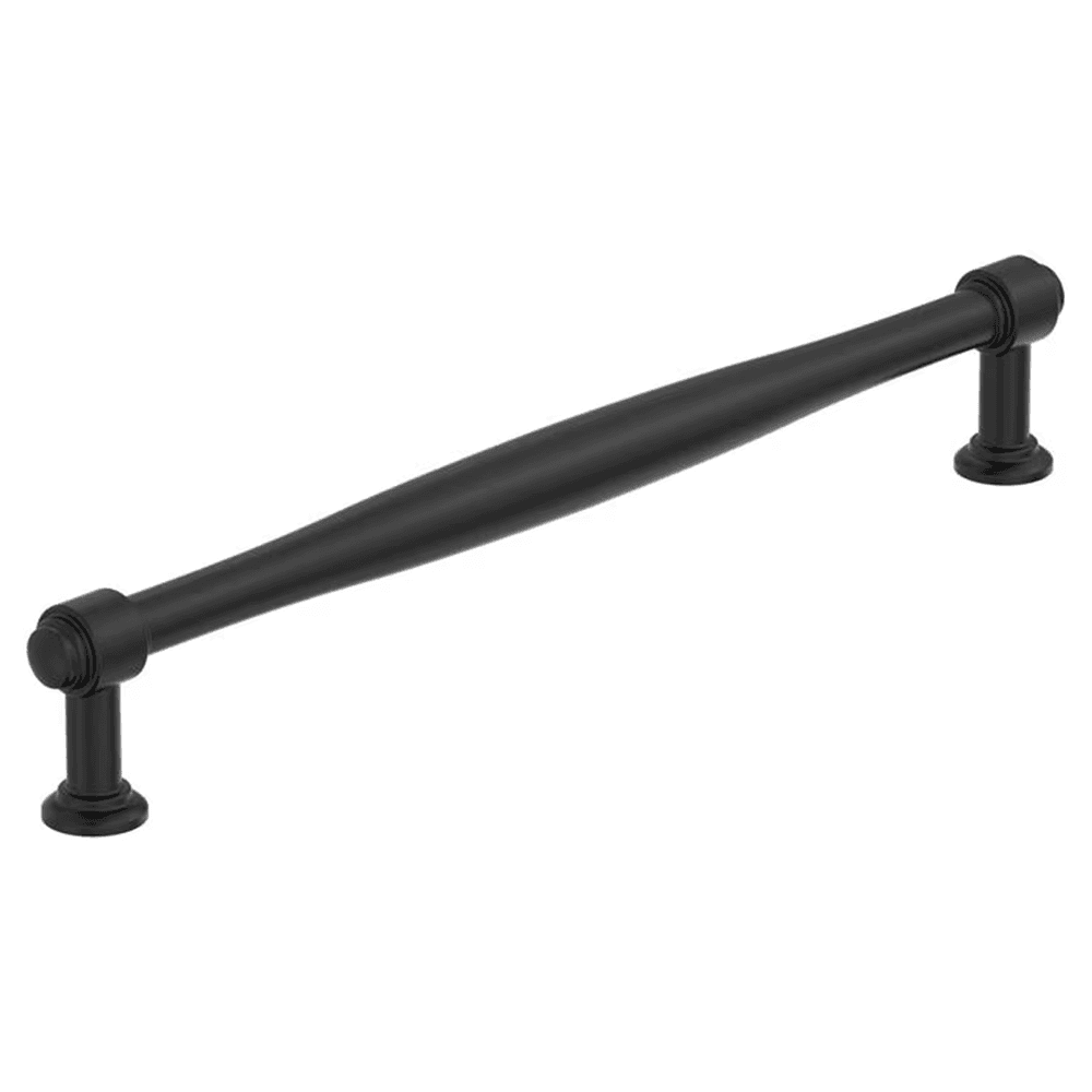 224mm Enlivity Cabinet Pull, Matte Black Main - Image