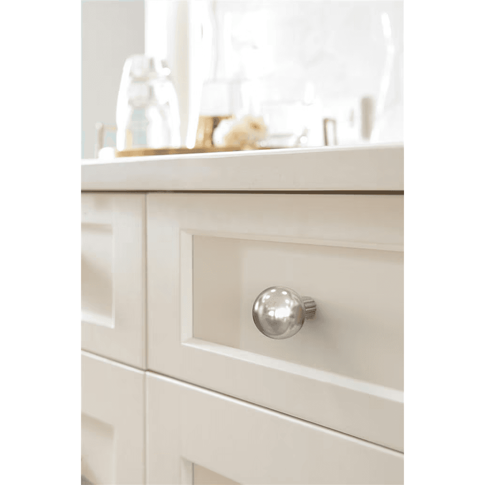 29mm Cowrie Cabinet Knob, Polished Chrome Alt 3 - Image