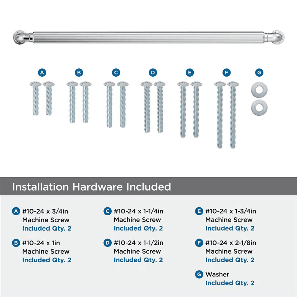 457mm Cowrie Appliance Pull, Polished Chrome Alt 2 - Image