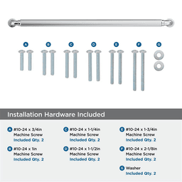 457mm Cowrie Appliance Pull, Polished Chrome Alt 2 - Image