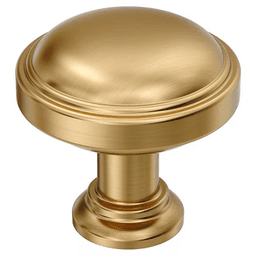 1-1/4" Enlivity Cabinet Knob, Champagne Bronze Main - Image