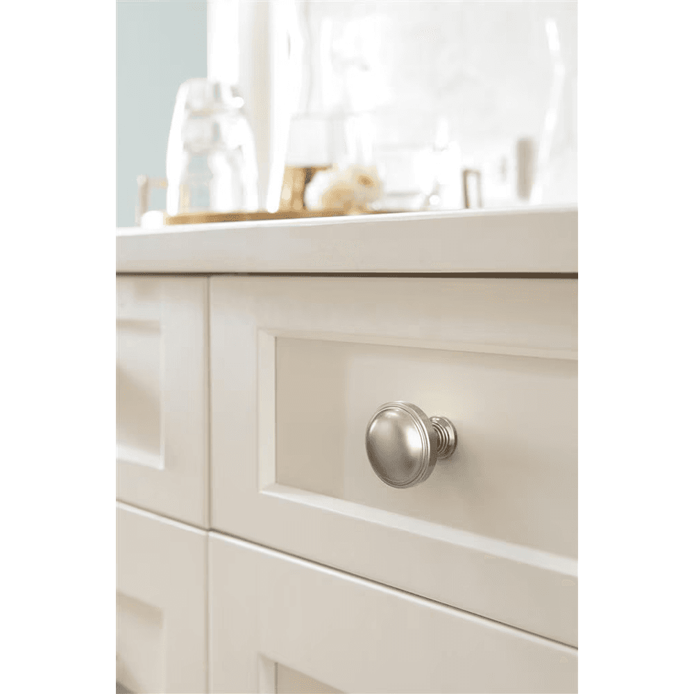 1-1/4" Enlivity Cabinet Knob, Satin Nickel Alt 3 - Image