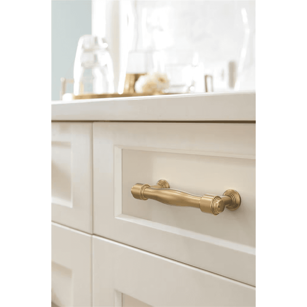 76mm Enlivity Cabinet Pull, Champagne Bronze Alt 3 - Image