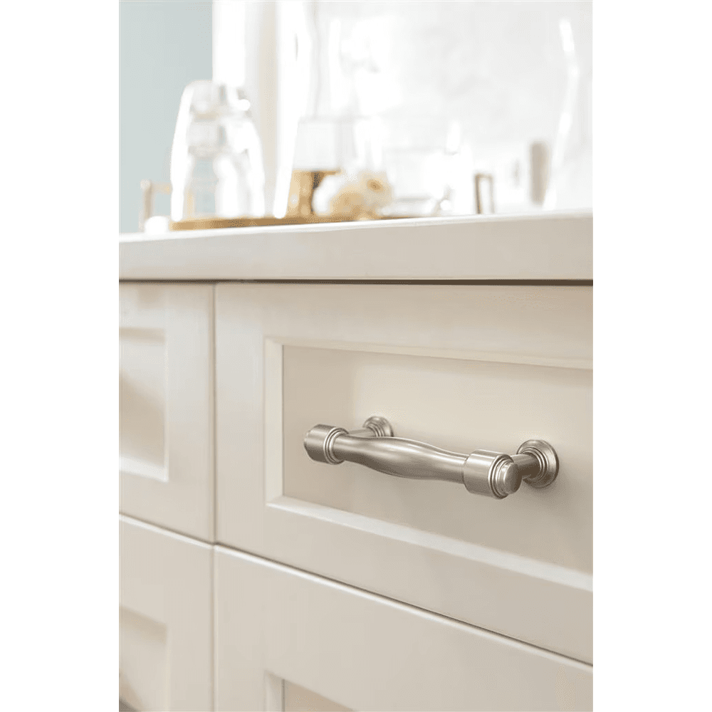 76mm Enlivity Cabinet Pull, Satin Nickel Alt 3 - Image