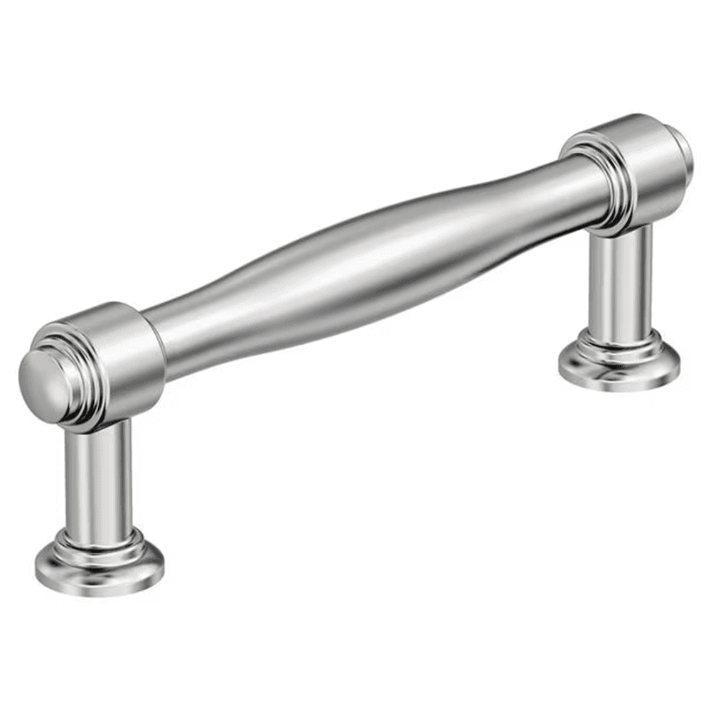 96mm Enlivity Cabinet Pull, Polished Chrome Main - Image