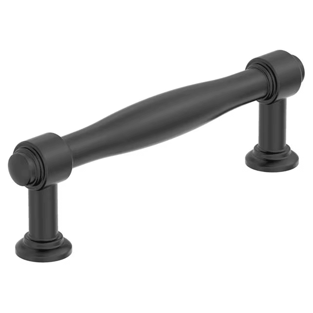 96mm Enlivity Cabinet Pull, Matte Black Main - Image