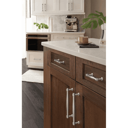 96mm Enlivity Cabinet Pull, Polished Nickel Alt 4 - Image