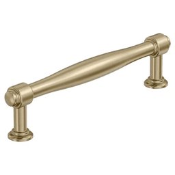 128mm Enlivity Cabinet Pull, Golden Champagne Main - Image