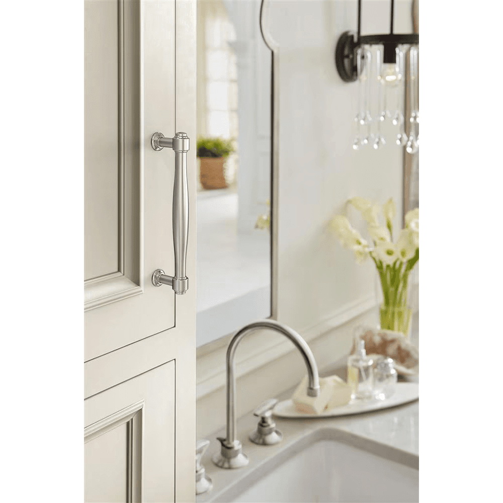 128mm Enlivity Cabinet Pull, Polished Nickel Alt 3 - Image