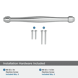 160mm Enlivity Cabinet Pull, Polished Chrome Alt 2 - Image