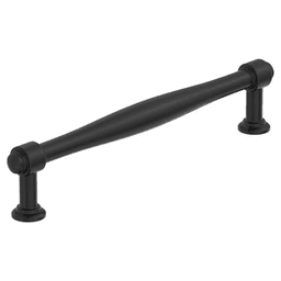 160mm Enlivity Cabinet Pull, Matte Black Main - Image