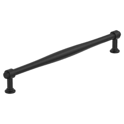 256mm Enlivity Cabinet Pull, Matte Black Main - Image