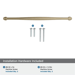 320mm Enlivity Cabinet Pull, Golden Champagne Alt 2 - Image