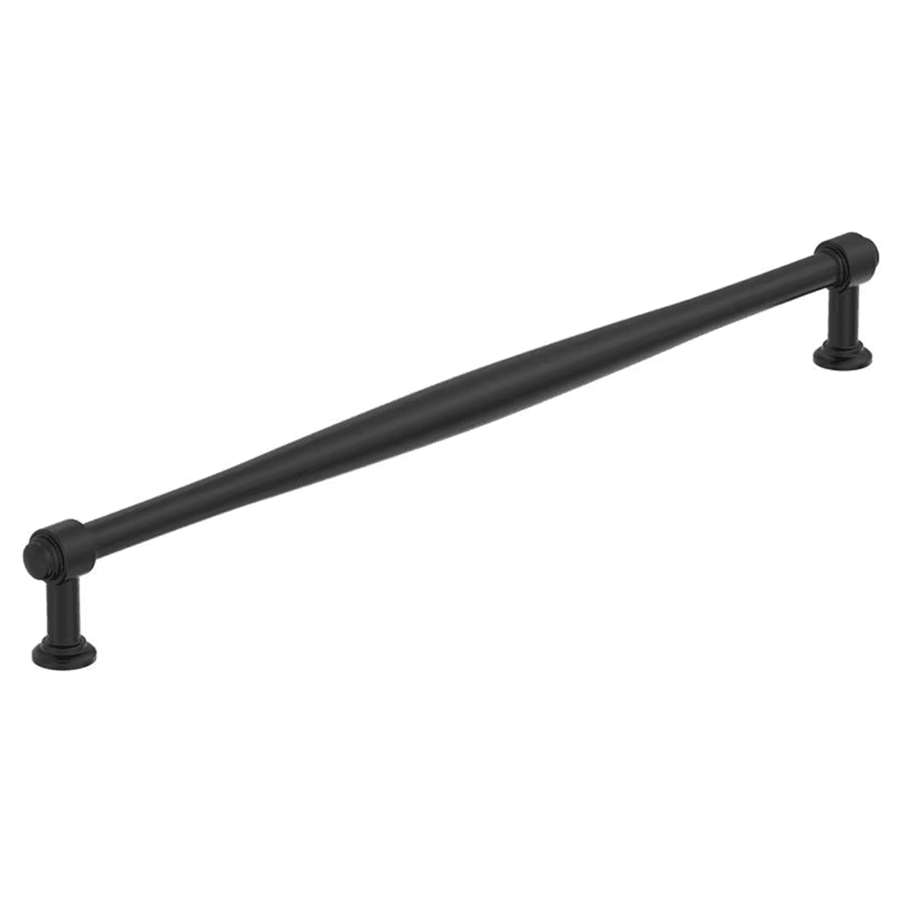 320mm Enlivity Cabinet Pull, Matte Black Main - Image