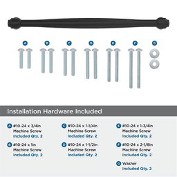 305mm Enlivity Appliance Pull, Matte Black Alt 2 - Image