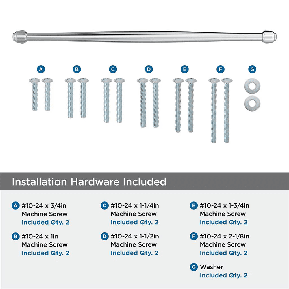 457mm Enlivity Appliance Pull, Polished Chrome Alt 2 - Image