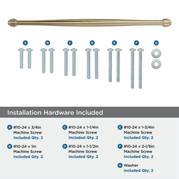 457mm Enlivity Appliance Pull, Golden Champagne Alt 2 - Image