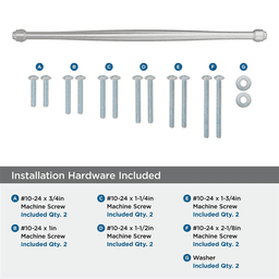 457mm Enlivity Appliance Pull, Satin Nickel Alt 2 - Image