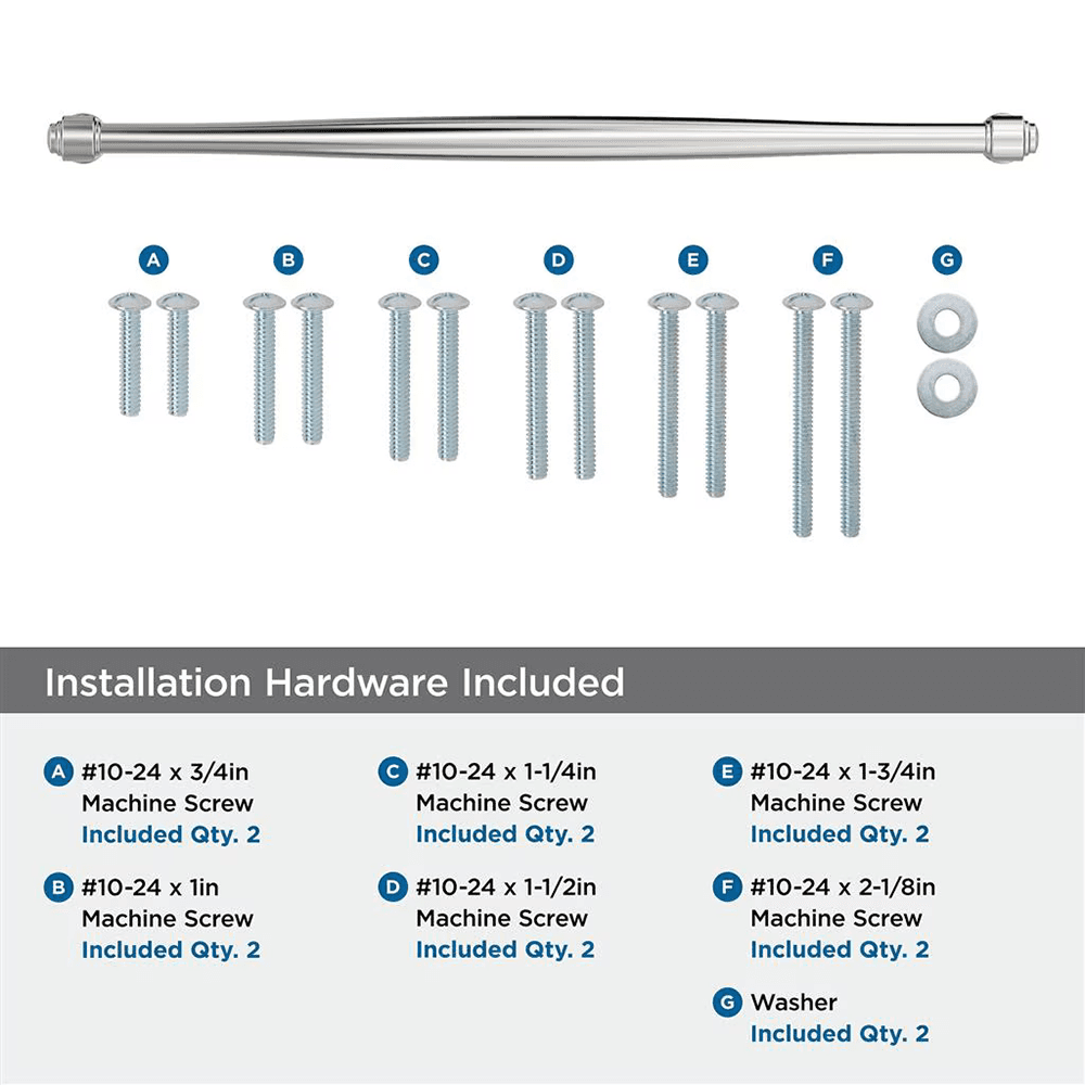457mm Enlivity Appliance Pull, Polished Nickel Alt 2 - Image