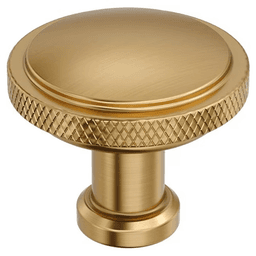 1-1/4" Faraday Cabinet Knob, Champagne Bronze Main - Image