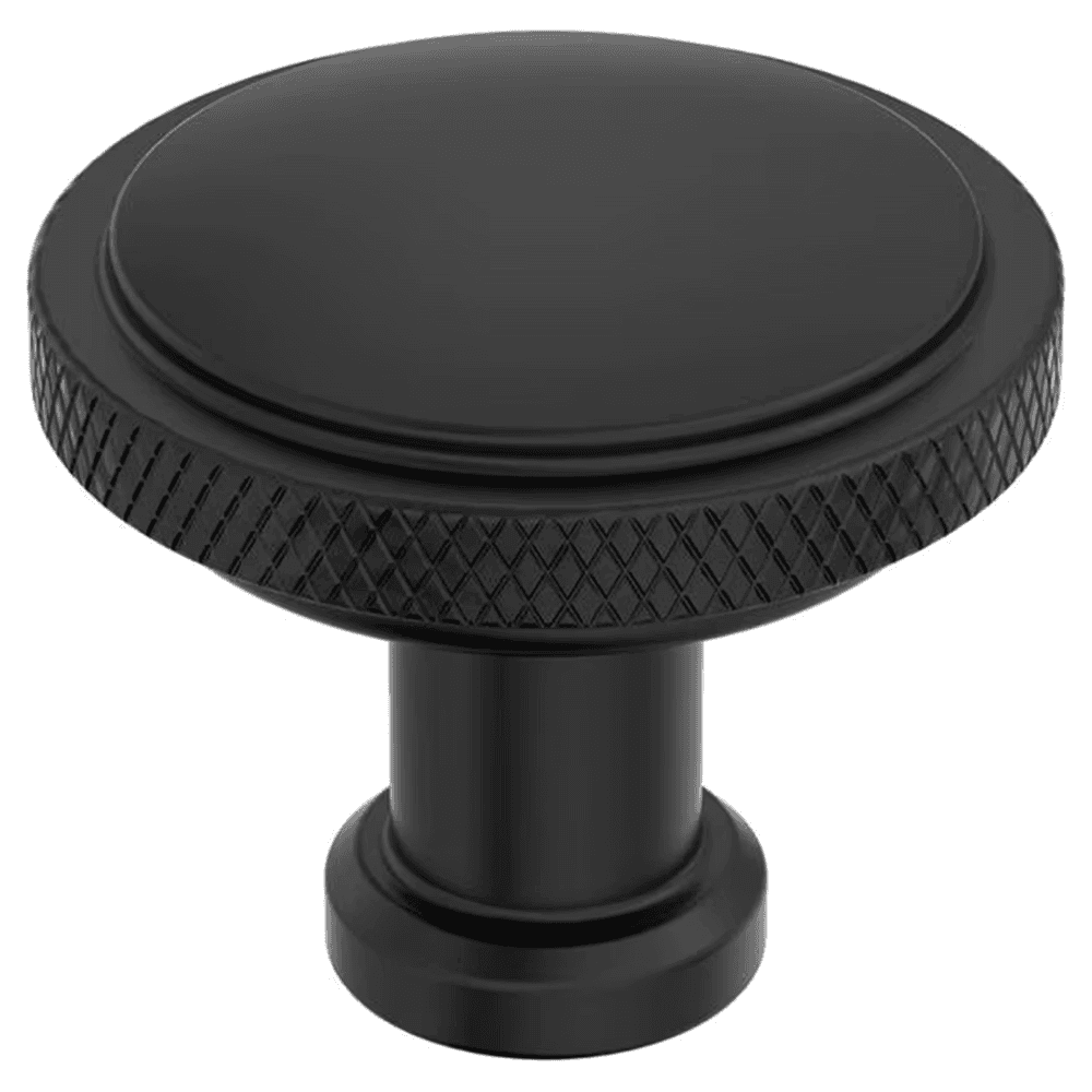 1-1/4" Faraday Cabinet Knob, Matte Black Main - Image