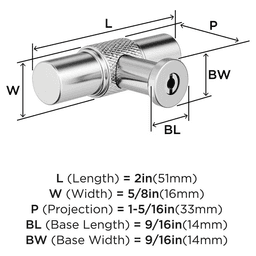 2" Faraday Cabinet Knob, Golden Champagne Alt 1 - Image