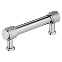 96mm Faraday Cabinet Pull, Polished Chrome Main - Image