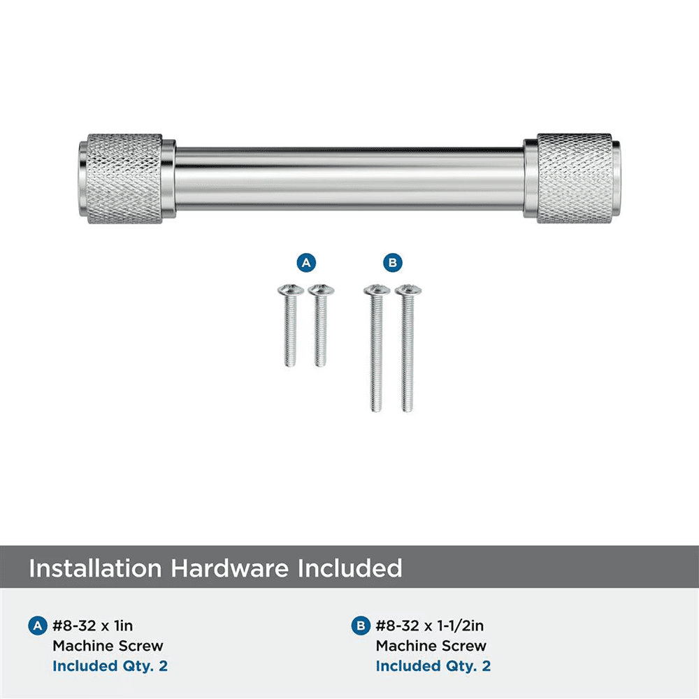 96mm Faraday Cabinet Pull, Satin Nickel Alt 2 - Image