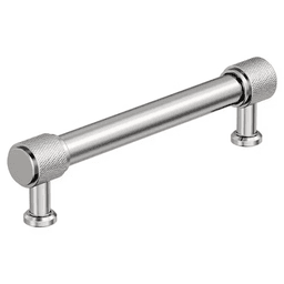 128mm Faraday Cabinet Pull, Polished Nickel Main - Image