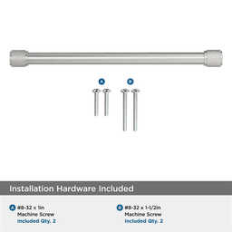 224mm Faraday Cabinet Pull, Satin Nickel Alt 2 - Image