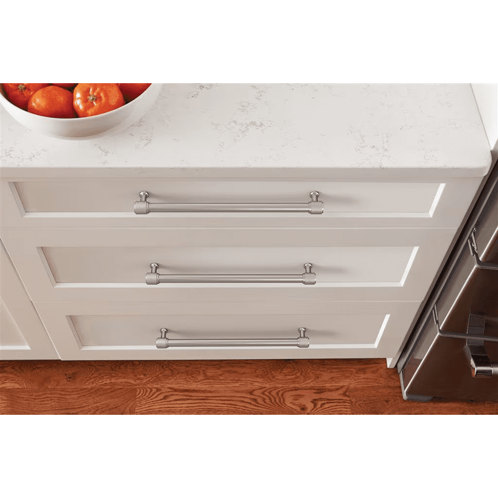 256mm Faraday Cabinet Pull, Satin Nickel Alt 3 - Image