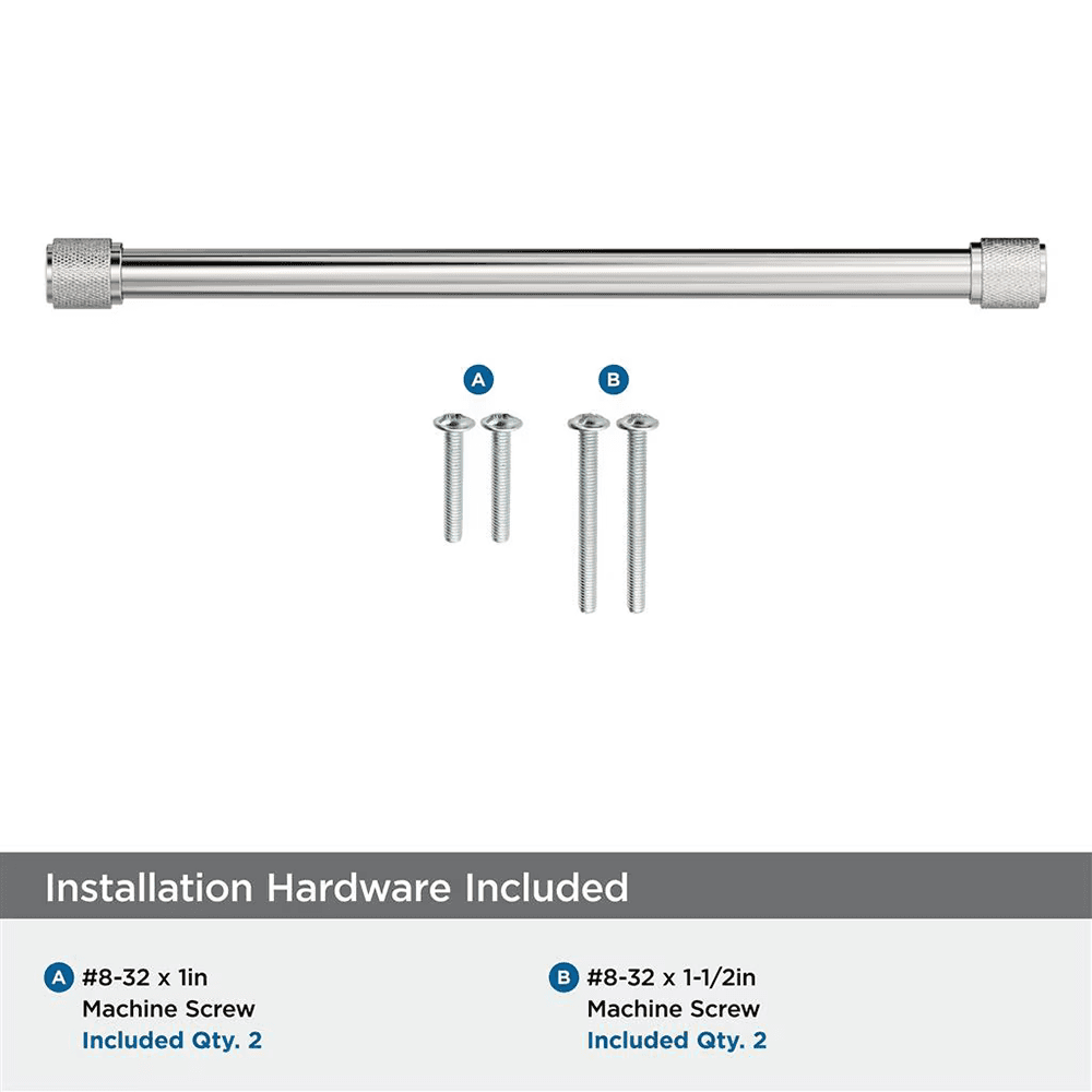 256mm Faraday Cabinet Pull, Polished Nickel Alt 2 - Image