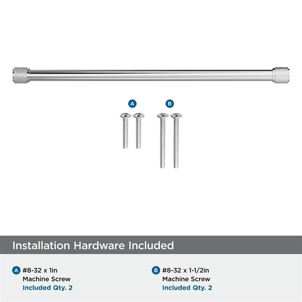 320mm Faraday Cabinet Pull, Polished Nickel Alt 2 - Image