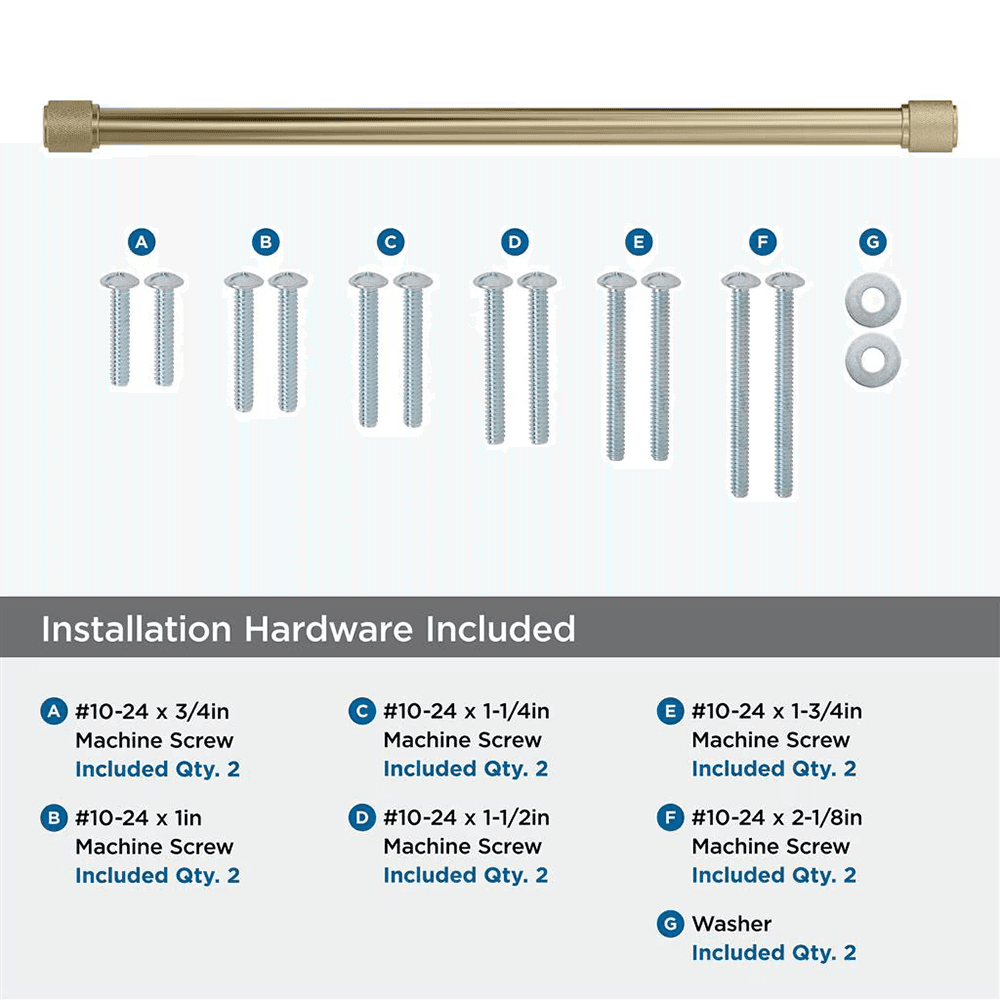 457mm Faraday Appliance Pull, Golden Champagne Alt 2 - Image