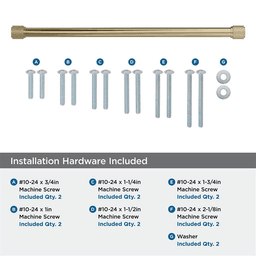 457mm Faraday Appliance Pull, Golden Champagne Alt 2 - Image