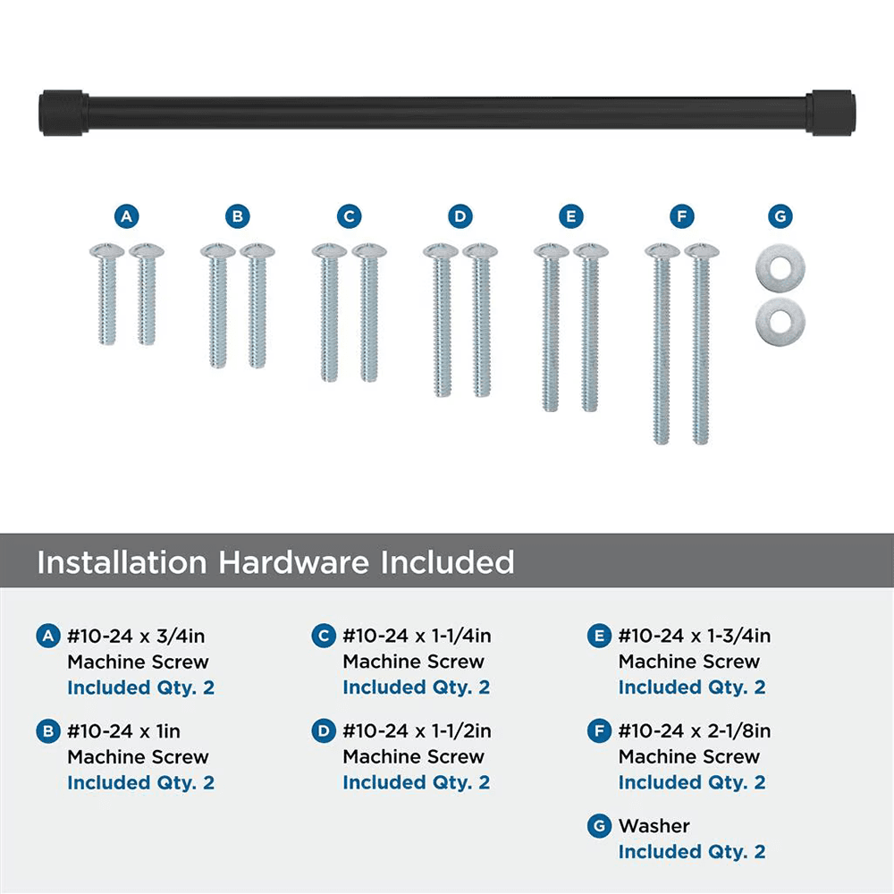 457mm Faraday Appliance Pull, Matte Black Alt 2 - Image