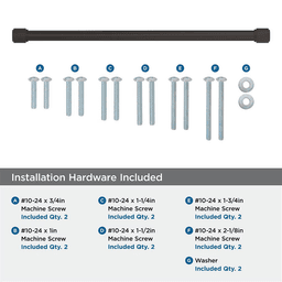 457mm Faraday Appliance Pull, Oil-Rubbed Bronze Alt 2 - Image