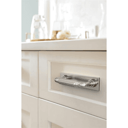 76mm Ladera Rectangle Cabinet Pull Backplate, Polished Chrome Alt 3 - Image