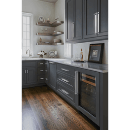 76mm Ladera Rectangle Cabinet Pull Backplate, Polished Chrome Alt 4 - Image