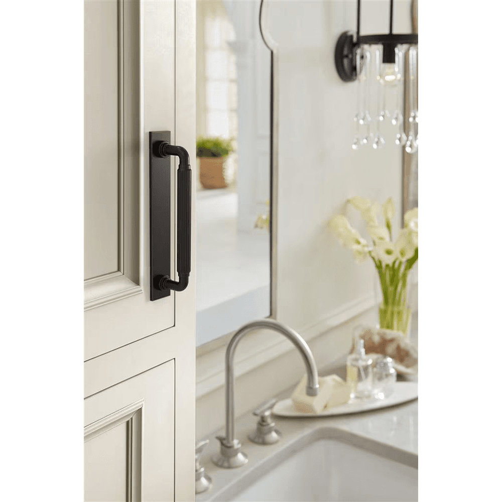 128mm Ladera Rectangle Cabinet Pull Backplate, Oil-Rubbed Bronze Alt 3 - Image