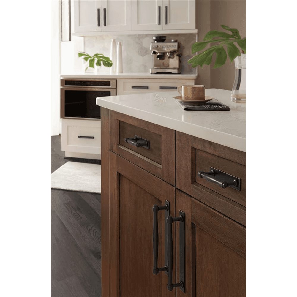 160mm Ladera Rectangle Cabinet Pull Backplate, Oil-Rubbed Bronze Alt 4 - Image