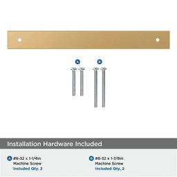 192mm Ladera Rectangle Cabinet Pull Backplate, Champagne Bronze Alt 2 - Image