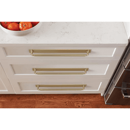 320mm Ladera Rectangle Cabinet Pull Backplate, Golden Champagne Alt 3 - Image