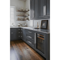 305mm Ladera Rectangle Appliance Pull Backplate, Polished Chrome Alt 4 - Image