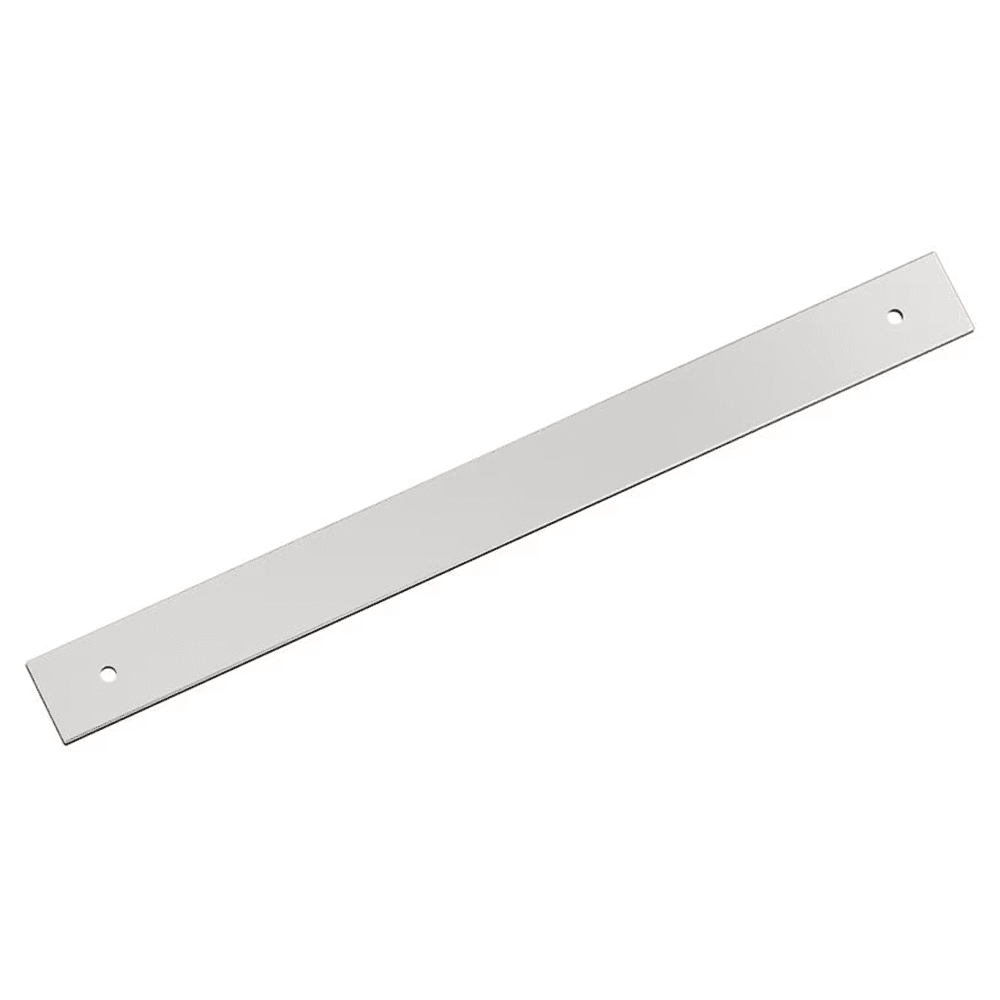 305mm Ladera Rectangle Appliance Pull Backplate, Polished Chrome Main - Image