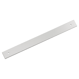 305mm Ladera Rectangle Appliance Pull Backplate, Polished Chrome Main - Image