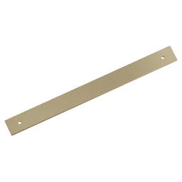 305mm Ladera Rectangle Appliance Pull Backplate, Golden Champagne Main - Image