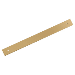305mm Ladera Rectangle Appliance Pull Backplate, Champagne Bronze Main - Image