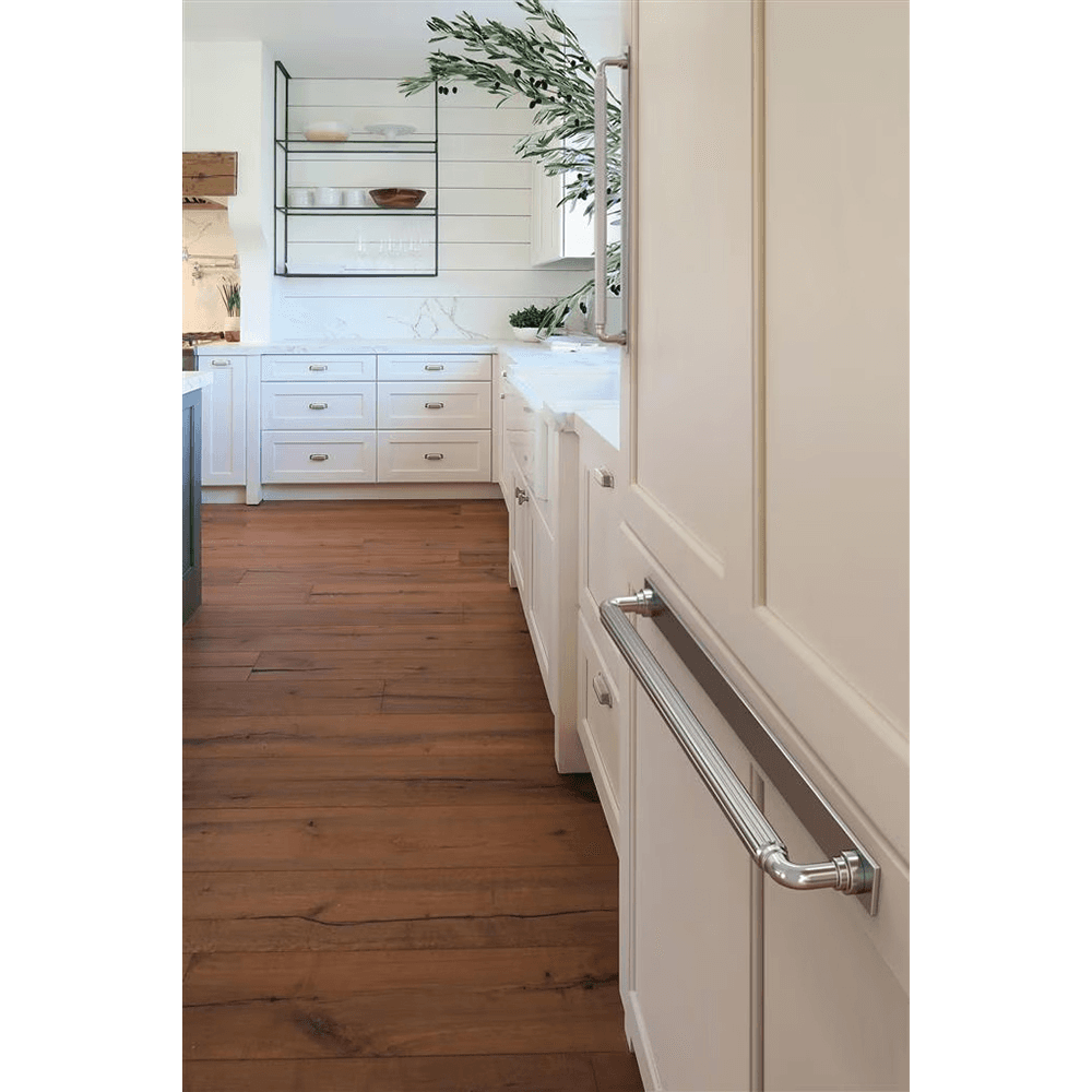 457mm Ladera Rectangle Appliance Pull Backplate, Polished Chrome Alt 3 - Image