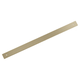 457mm Ladera Rectangle Appliance Pull Backplate, Golden Champagne Main - Image